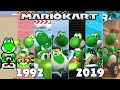 Evolution Of Yoshi In Mario Kart Games 1992 2019