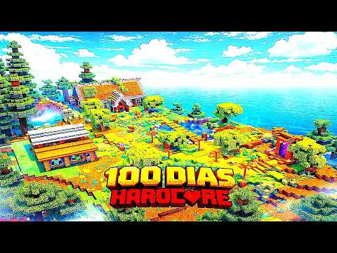 EU SOBREVIVI 100 DIAS EM UMA ILHA DESERTA NA NOVA ATUALIZAÇÃO