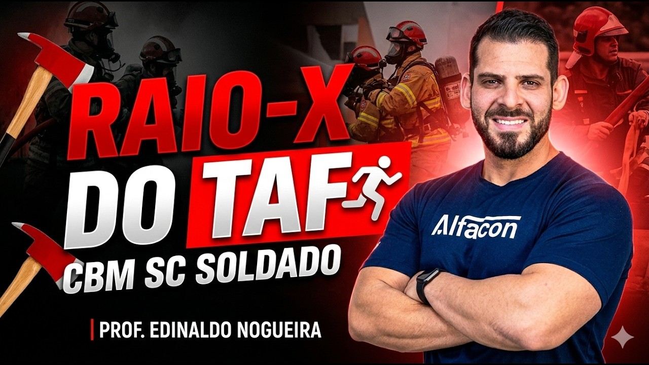 Raio-X do TAF CBM SC Soldado | Análise Completa do Teste Físico com Edinaldo Nogueira