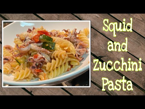 How to Cook Squid and Zucchini Pasta | Quick and Easy Pasta Recipe
