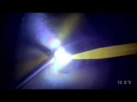 Teaching TIG fillet joint with MeltView® APEX3 welding camera