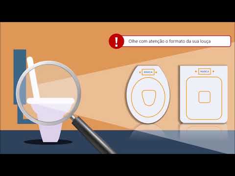 Part of a video titled Como escolher a tampa certa para o seu vaso sanitário - YouTube