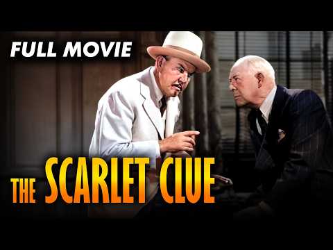 THE SCARLET CLUE // Full Comedy Movie // Sidney Toler & Mantan Moreland // English // HD // 720p