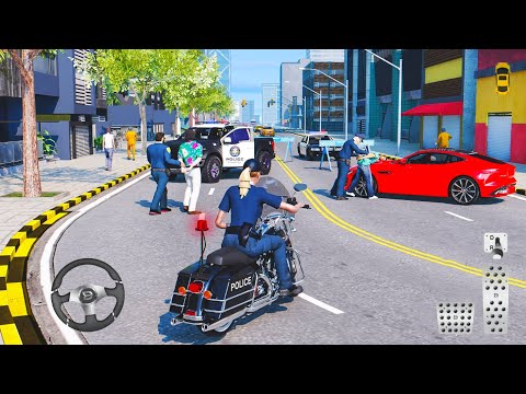 Virtual Police Officer Dad Simulation 3D - Cop's Car Driving - Full Gameplay