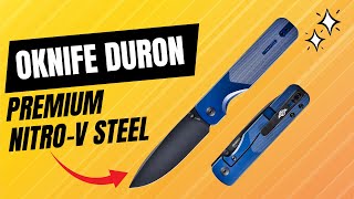 OKNIFE Duron Folding Knife – Premium Nitro-V Blade Review
