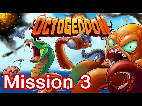 Octogeddon Gameplay Mission 3 - Destroy The Tokyo Imperial Palace