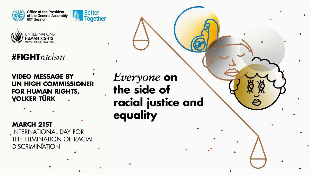 The fight against racism | Message from UN Human Rights Chief Volker Türk