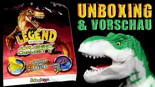 Sbabam ® Legend Of Animals - Jurassic Dinasty T-Rex GITD + Dragon Kingdom Unboxing & Vorschau