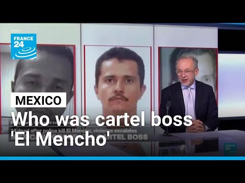 Former cop and ruthless drug lord.. Who was Mexican cartel boss 'El Mencho'? • FRANCE 24 English