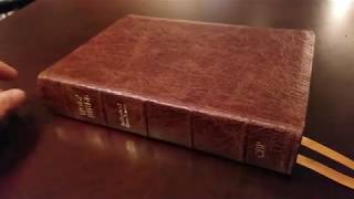 Church Bible Publishers Platinum Series / Water Buffalo Cover with Cowhide Liner - Review