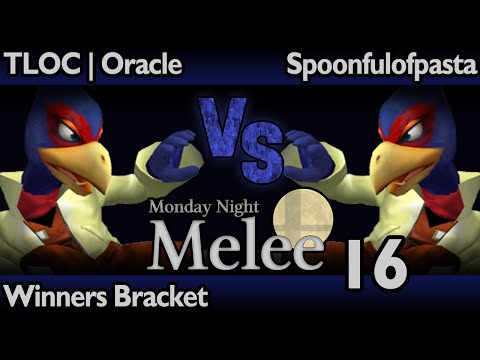 MNM 16 Melee - TLOC Oracle (Falco, Pichu, Fox) vs Spoonfulofpasta (Falco) - Winners Bracket