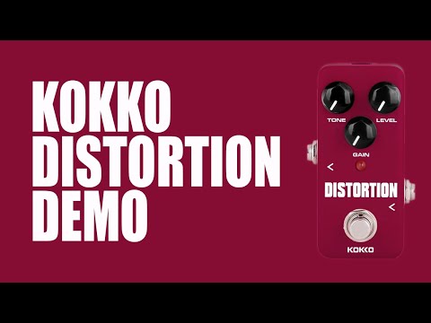 Демонстрация педали эффектов Kokko FDS2