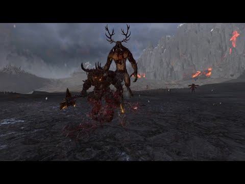 Total Warhammer Battle Cinematic: Beastmen vs Chaos Dwarfs