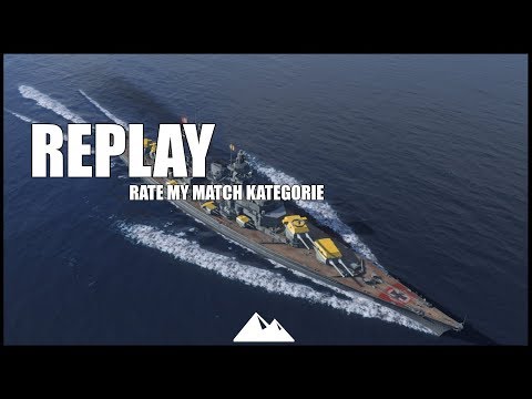 BISMARK, Rate my match! - World of Warships | [Replay] [Deutsch] [60fps]