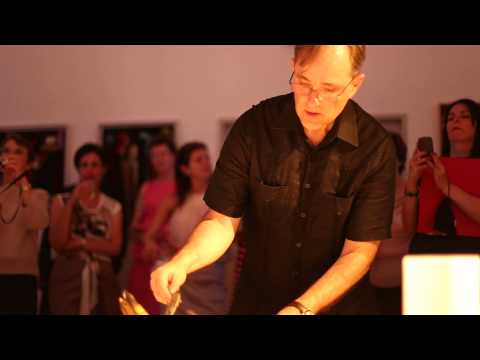 Jorge Goncalves action painting 3/7/2013- Vienna