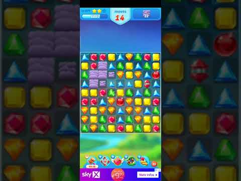 Jewel Crush 💎 Level 624 ⭐⭐⭐ 2021 - Jewels & Gems Match 3 Legend no Booster 👑 Android Gameplay ✅