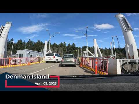 Denman Island Drive in 4k - Hyperlapse