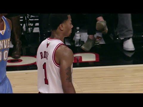 Derrick Rose Full Highlights vs Nuggets - 15 PTS 8 AST (2013.10.25) (NBA PRESEASON)