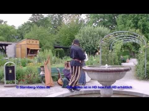 Ausschnitte vom mittelalterlichen Schlossfest im Schlosshof Starnberg - 100 Jahre Stadt Starnberg