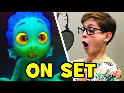 Behind The Scenes on PIXAR's LUCA - Voice Cast Clips & Bloopers