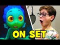 Behind The Scenes On PIXAR S LUCA Voice Cast Clips Bloopers