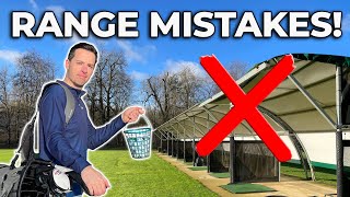 7 Things You Should NEVER DO At The Driving Range!