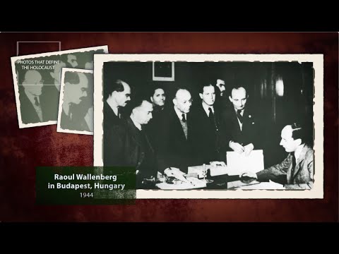 Raoul Wallenberg in Budapest, Hungary, 1944