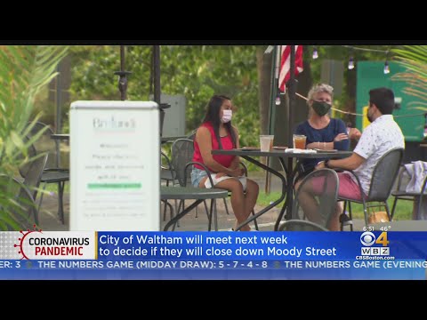 Waltham To Decide Next Week Whether To Close Moody Street For Outdoor Dining