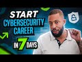 Free Training: Start a Cybersecurity Career In The Next 7 Days Without Coding Skills In 2024!