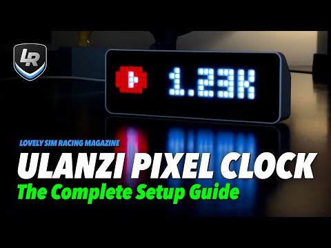Social media counter - Ulanzi Pixel Clock Complete Setup Guide using Awtrix Light + n8n Workflows