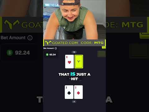 Day 1 BlackJack Challenge #blackjack #gambling #crypto