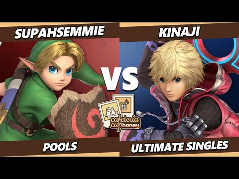 Cafeteria Cup 2 - Supahsemmie (Young Link) Vs. Kinaji (Shulk) Smash Ultimate - SSBU