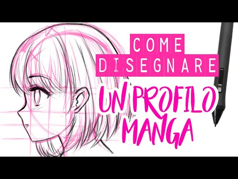 Come disegnare manga - Disegnare un volto di profilo
