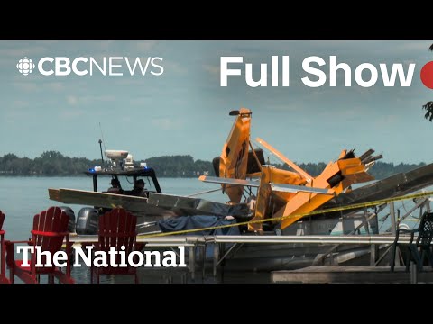 CBC News: The National | Teen struck and killed by crashing plane