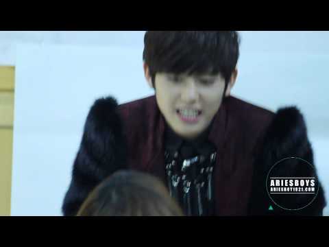 [FANCAM]121230 C-CLOWN KANGJUN Jongno Fansign