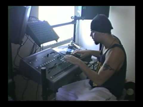 DJ Muggs (1992) making beats at his home studio