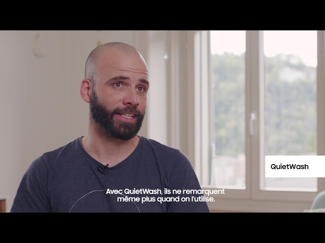 Video teaser per Test du lave-linge QuickDrive™ | pour la jeune famille