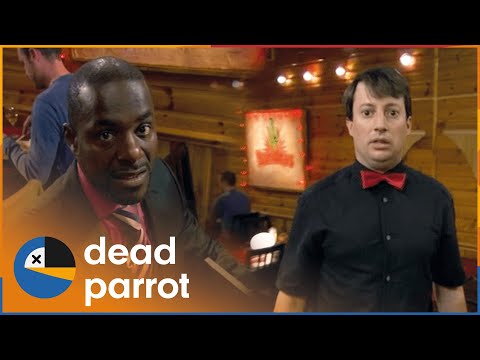Marks Starts Working As A Waiter | Peep Show
