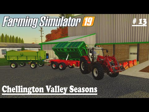 Farm Work & Selling Oats & Field Disking |Chellington Valley Seasons # 13 | FS19 TimeLapse