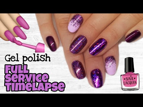 ⏳ TIMELAPSE | FULL GEL POLISH SERVICE | Removal & applciation