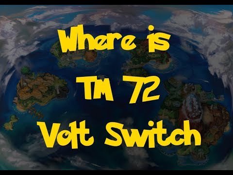 Where Is: TM 72 - Volt Switch (Pokemon Ultra Sun/Moon)