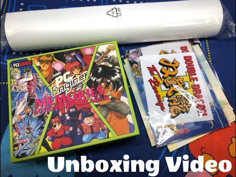 PC Engine Memories Action and Arcade II Unboxing Video