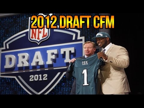 2012 DRAFT MADDEN 17 CONNECTED FRANCHISE MODE | Lucky Cox