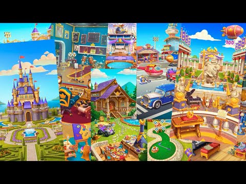 All Areas 1 to 100 in Royal Match