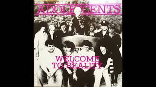 ADOLESCENTS - Welcome To Reality 1981 Full EP 10"