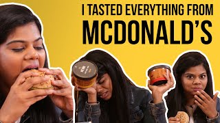 I Tasted Everything From McDonald's India | BuzzFeed India