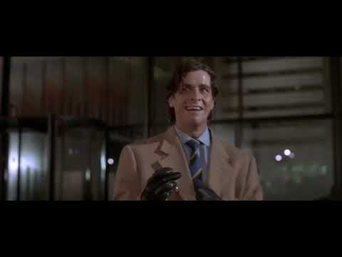 Patrick Bateman running to “music sounds better with you” extended