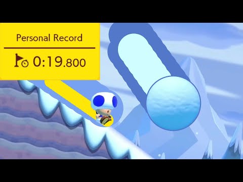 19.800 Seconds Guide on "Rolling Snowballs" | Last Ninji Speedruns Guide | Super Mario Maker 2