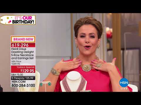 HSN | Heidi Daus Jewelry Designs Celebration 07.02.2018 - 10 AM
