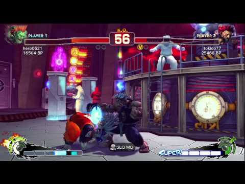 SSFIV The Lost Matches - hero0621 (BL) vs. tokido77 (AK)